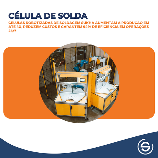 Células Robotizadas de Soldagem: Aumento Real de Produtividade na Indústria