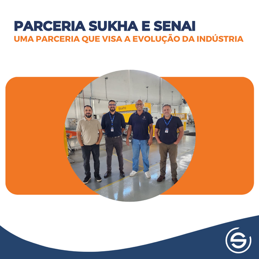 Sukha Recebe Equipe Do SENAI E Fortalece Parceria Entre Indústria E Educação Técnica