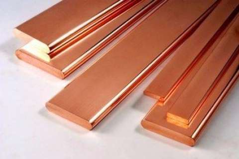 Barra Chata Em Cobre Cromo Zircônio
