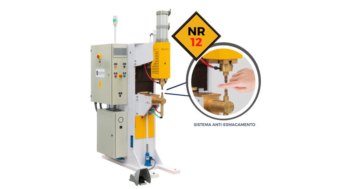 NR12 - Sistema Antiesmagamento Para Máquina De Solda A Ponto
